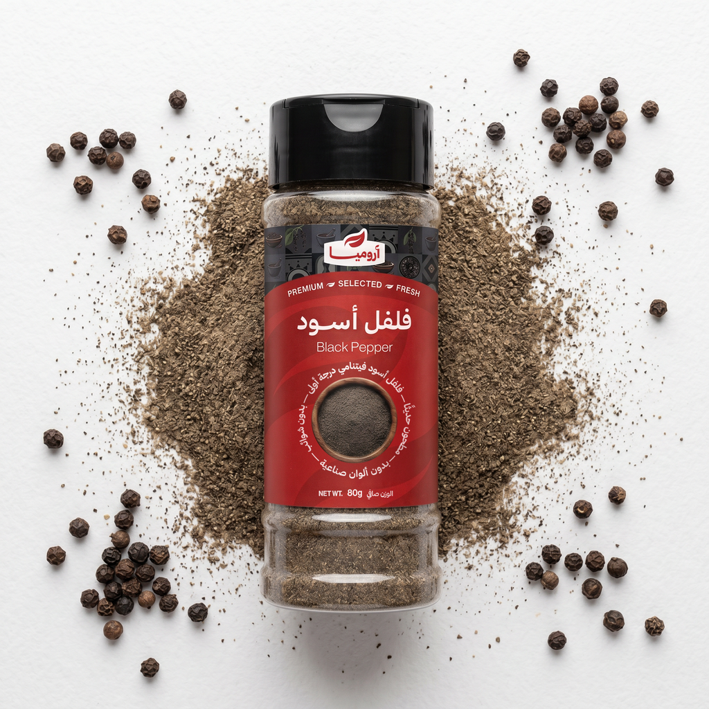 فلفل أسود درجة أولى - 80 جرام