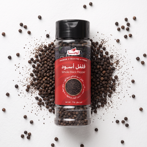 فلفل أسود حصى درجة أولى - 70 جرام